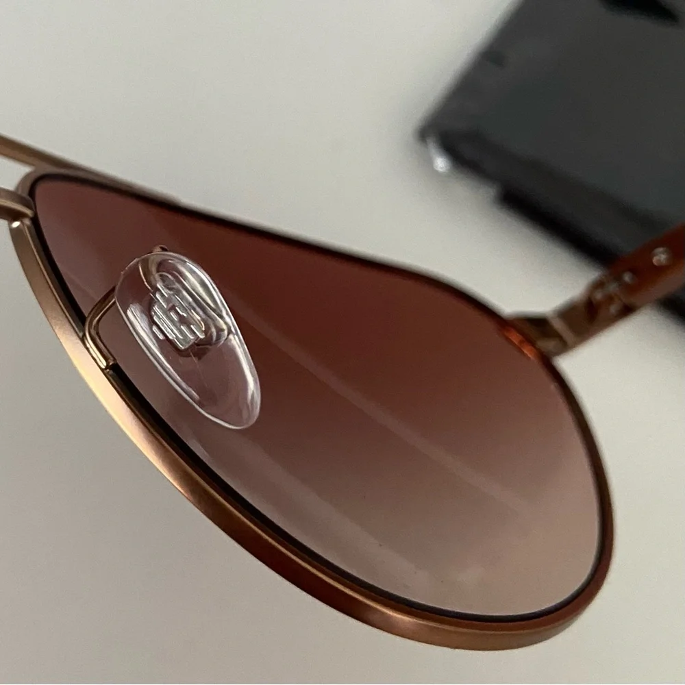 NEW Emporio Armani 60mm Aviator Sunglasses